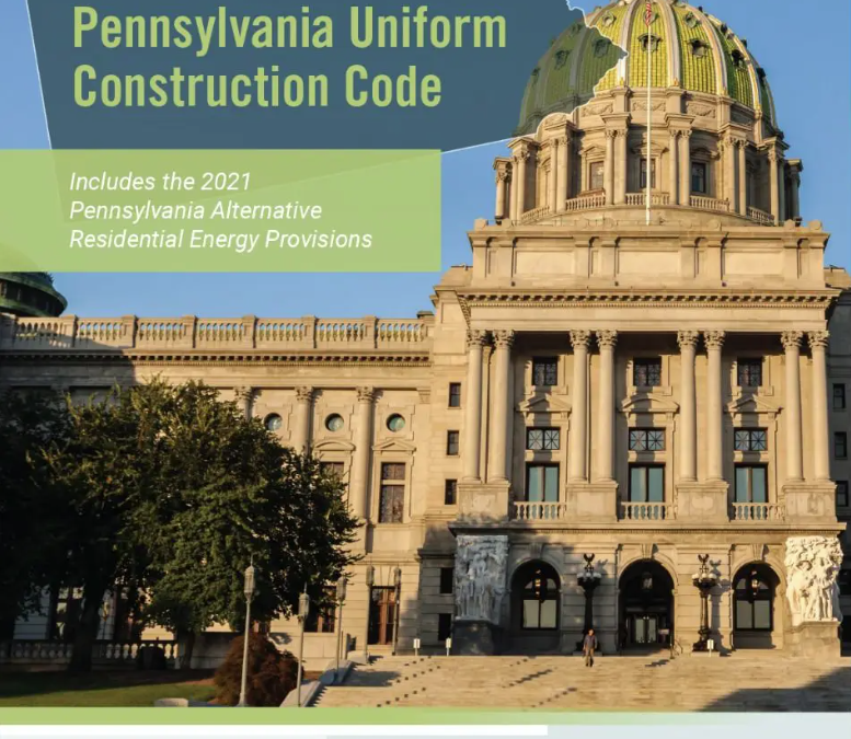 ICC 2022 Changes to PA UCC Book Available